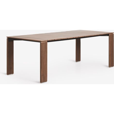 SKLUM Rechteckiger Esstisch aus Akazienholz Kandroa  220 x 100 cm            Akazienbraun dunkel                     