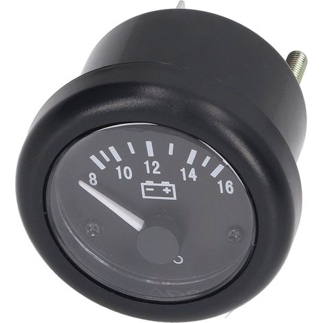 Voltmètre numérique pour moteurs diesel et générateurs 12V - Mesure précise 8-16V, installation facile (1/5)