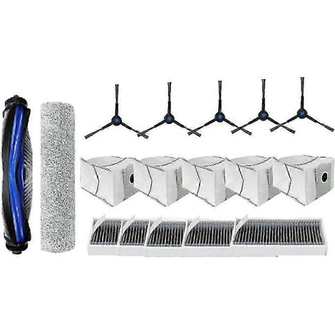 17 piezas de accesorios ultrarresistentes para la barredora Ecovacs Deebot X8pro Plus. Edición 0711. (1/4)