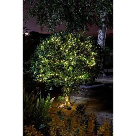 Guirnalda exterior LUCIOLE 200 leds blanco cálido SMART GARDEN (1/3)