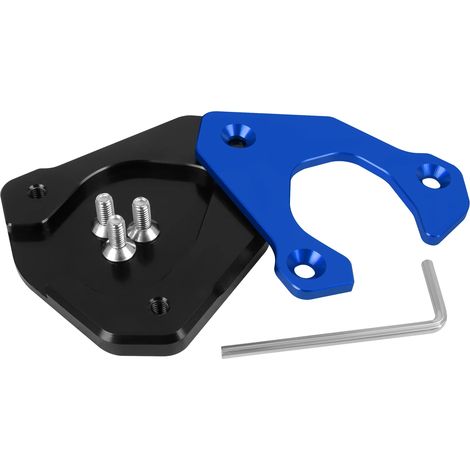 (Bleu - sans logo) Rallonge de béquille latérale CNC pour moto, compatible avec BMW G310GS (2022-2023) maxpower (1/4)