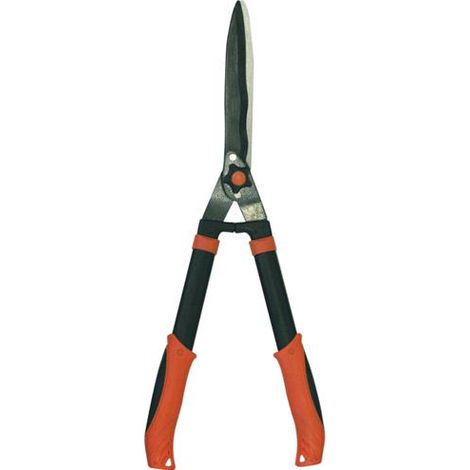 Forbici Tagliasiepe Brixo Steel Manici Acciaio Lame Al Teflon Regolabili 23Cm.