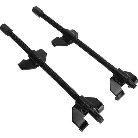 Lot de 2 Compresseurs de Ressort en Acier Haute Teneur en Carbone, Outil Professionnel de Compression de Ressort d'Amortisseur (1/5)