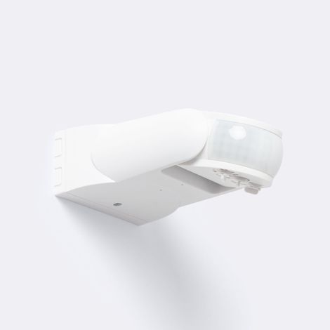 Bewegungssensor RADAR mit Dämmerungssensor 180° Ausrichtbar Außenbereich IP65 Weiß
