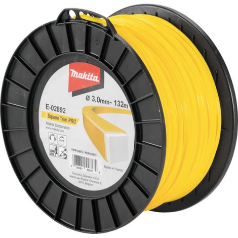 Fil de coupe Makita 3 mm/132 m carré