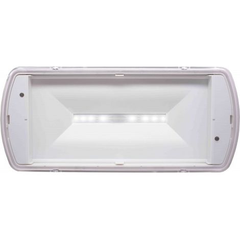 BAEH STD 2-8 – Bloc Habitation Débrochable. 100% LEDs. 8lms Auton 5h - IP42/IK07 (LUM10244) (1/2)