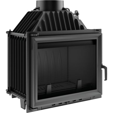 Kamineinsatz Gusseisen MAJA 8 kW Ø 180 mit Türfeder (1/5)