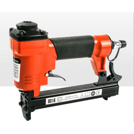 Agrafeuse Pneumatique Professionnelle pour Tapisserie et Montage - Pression Réglable 4-7 bar - Usage Intensif (1/5)