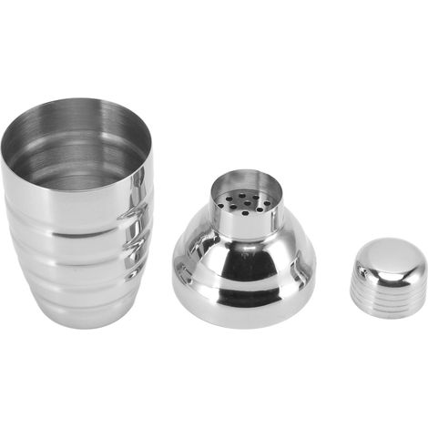 Cocktailshaker aus Edelstahl mit Gewinde, 700 ml, für Barkeeper und Weinliebhaber. (1/5)