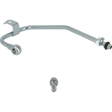Tubo di alimentazione olio turbo, in gomma di alta qualità, lungo 1,5 metri, compatibile con Mercedes Benz C250 E250, resistente ai fluidi, installazione diretta. (1/5)
