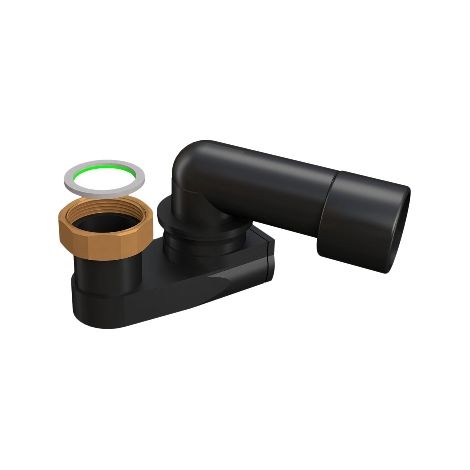 SIFONE RIBASSATO ORIENTABILE PER COLONNE VASCA SCAR. 40-50 A SALDARE- 1 1/2- BONOM- pezzi 1