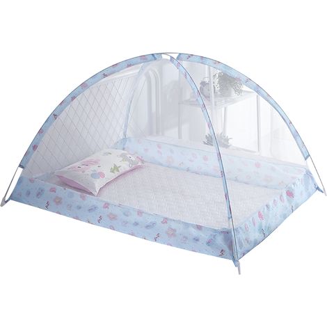 Mosquitera Para Cuna - Plegable Sin Instalación - Malla Transpirable De Acero Y Poliéster - Para Bebés - 1 Unidad (1/5)