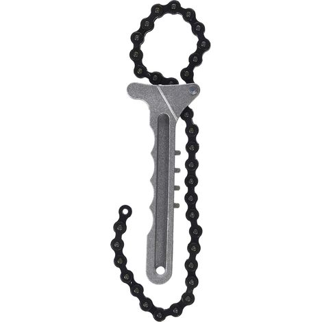 Ölfilter-Kettenschlüssel, grau, 7,05 oz, 29,5 cm