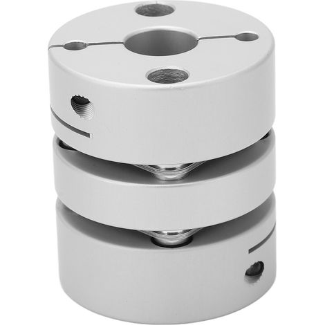 Accouplement à double diaphragme, collier de serrage en forme de U pour arbre de transmission moteur, diamètre extérieur 44 mm (1/5)