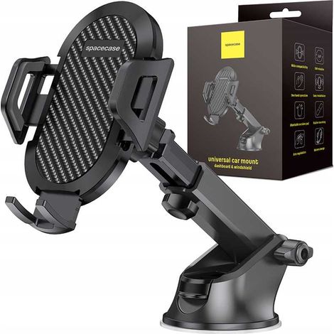 Support voiture Spacecase SC01 pour tableau de bord/pare-brise noir (1/5)