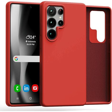 Mercurio Silicona Sam S25 Ultra S938 rojo