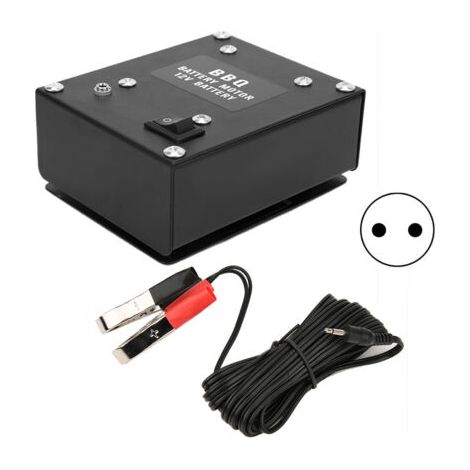 Moteur haute puissance FD608A-3 12 V pour barbecue à charbon en aluminium, accessoires de barbecue d'extérieur, 100-240 V, prise U - AquaForge (1/5)