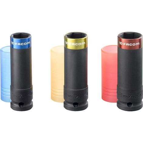 Facom NSI.3LPB IMPACT-Steckschluessel 1/2Z, Set 3-tlg