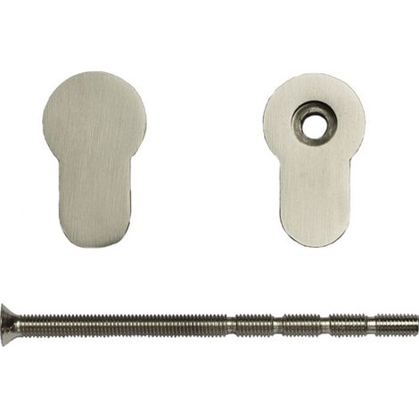Ensemble de cylindres aveugles pour épaisseurs de porte 35-110mm, en aluminium, à pression, ajustable en longueur (1/5)