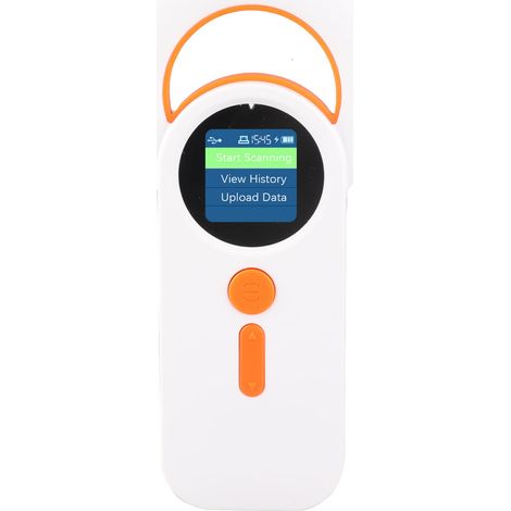 Lecteur portable d'identification par micropuce pour animaux, étiquette électronique, connexion BT USB 2.4G, stockage 240 données, écran OLED, 134,2 kHz (1/5)