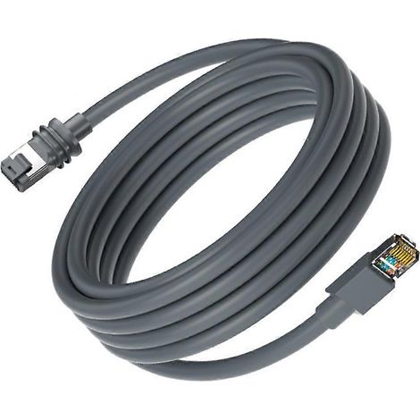 Wasserdichtes RJ45-Kabel für Starlink-Miniantenne, 1200 Mbit/s Übertragungsgeschwindigkeit, Computer-Router-Verbindung, 10 m Länge (1/5)
