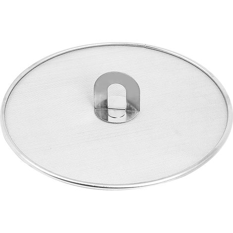 Splatter Cover, Splatter Shield, Frying Pan Grease Splatter Shield Extra Fine Mesh Splatter Guard for Cooking and Frying 33cm GROOFOO