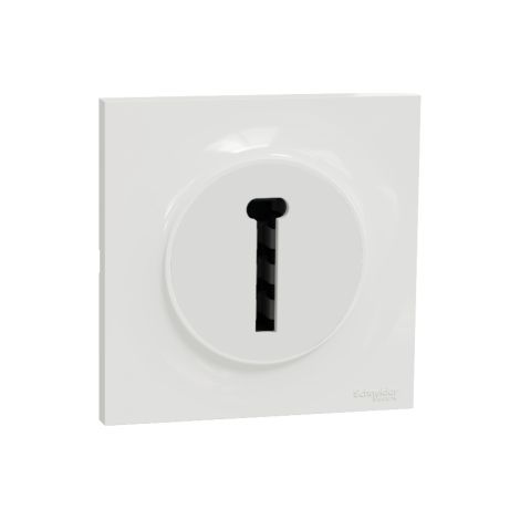 Schneider - Odace 2011 - Conjoncteur en T + Plaque - Blanc - Ref. : S520496 + S520702 (1/4)