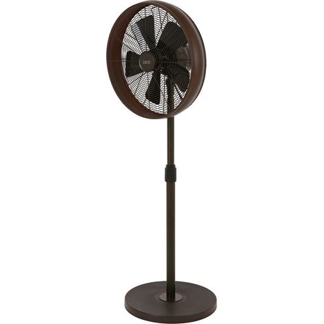 [GEBRAUCHT] B-Ware Beacon Lighting Standventilator Ventilator Breeze Bronzefarben Rundfuß Leise