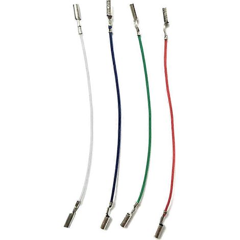 Satz 3/4-Zoll-Phonokabel mit Steckern für Plattenspieler-Tonabnehmer - C (1/4)