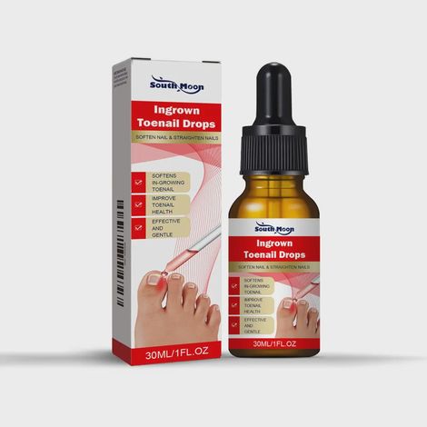 Huile réparatrice pour ongles incarnés 30ml - Soin adoucissant et renforçant pour cuticules et santé des ongles (1/5)