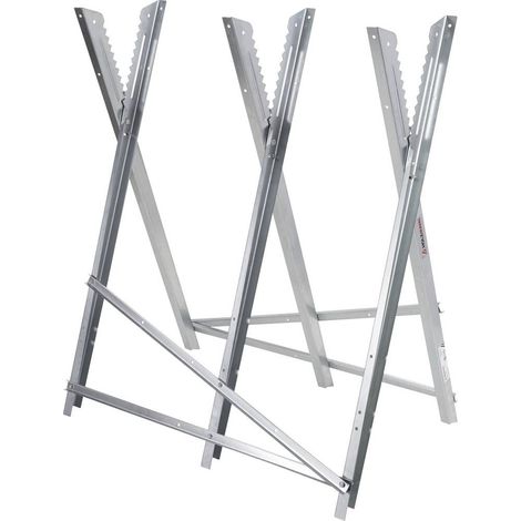 Holzmann Maschinen SBO3X SBO3X Acciaio zincato Cavalletto per tagliare la legna Pieghevole 150 kg 5.3 kg 1 pz. (1/4)