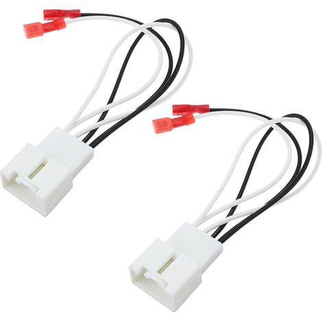 Lot de 2 connecteurs pour harnais de haut-parleur de voiture 72-5602 compatible avec Ford compatible avec haut-parleur Mazda (1/5)
