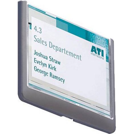 Durable Insegna della porta CLICK SIGN - 4861 (L x A) 149 mm x 105.5 mm Grafite 486137 (1/5)
