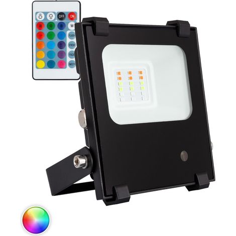 Proiettore LED 10W 135lm/W IP65 HE PRO RGB Regolabile  RGB