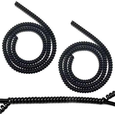 fundas de cable en espiral de TPU de 90 cm para cables de freno de patinete/bicicleta, protección flexible. (1/5)