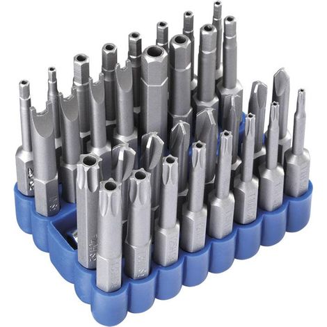 Serie von 50 mm langen 1/4 Bits fur Schraubendreher-Bohrmaschinen Fervi 0626l
