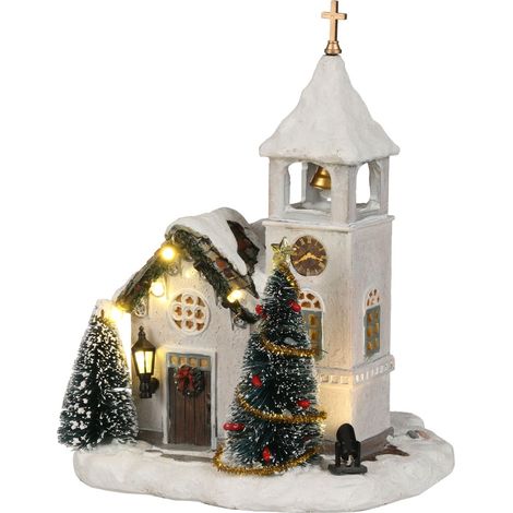 Luville Village de Noël Multicolores H20xl15xL14cm (1/5)