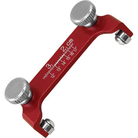 Gabarit d'affûtage pour ciseau à bois, petit outil à main en alliage d'aluminium à angle fixe (1/5)