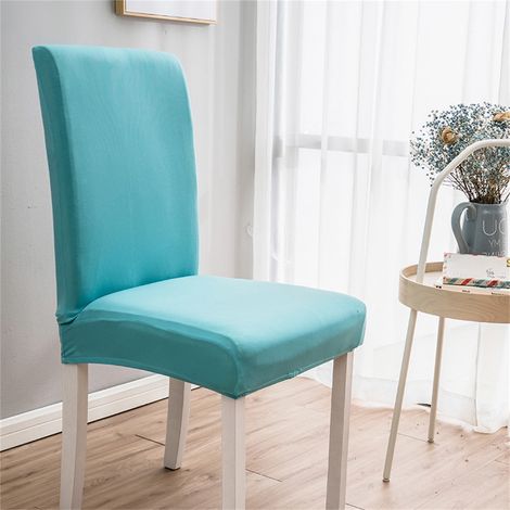 Chair Cover - Seat Cover - Polyester-Spandex Elastique - Pour Chaise De Salle À Manger - 40 À 50 Cm - 1 Pièce (1/3)