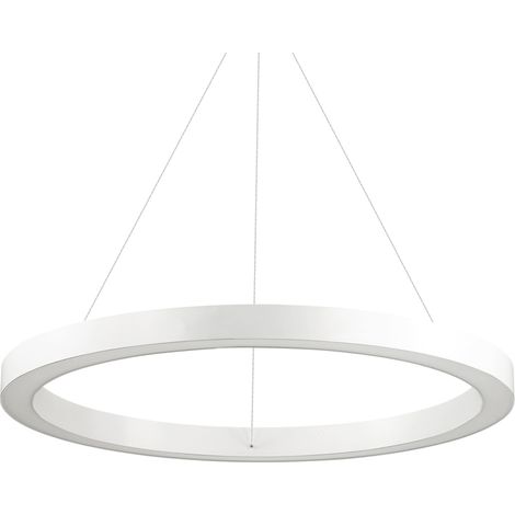 Sospensione Moderna Oracle Alluminio-Materie Plastiche Bianco Led 35W 3000K (1/2)