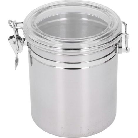 Boîte De Rangement Alimentaire - Acier Inoxydable - Hermétique - 1600 Ml - Cuisine Intérieure - 1 Pièce (1/5)