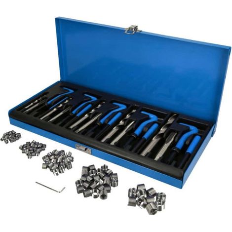 BRILLIANT  TOOLS  Juego  de  reparación  de  roscas  146  pzs.  -  BT541150