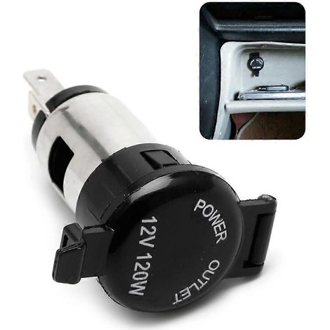 Prise allume-cigare étanche 12-24 V pour voiture et camion (1/4)