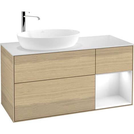 Villeroy & Boch F931GFPC meuble sous-lavabo Finion F93 (1/2)