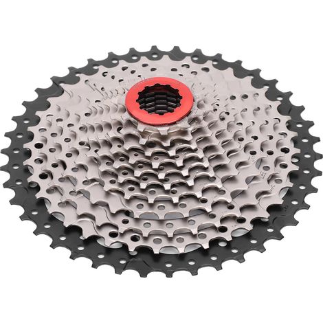 Fahrrad-Freilaufkassette, 11-fach, 42 Zähne, silber-schwarzes Ersatzteil (1/5)