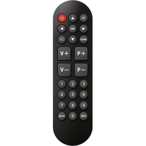 Telecomando Universale - CGV - FIDELIO Easy 5 - Grandi pulsanti - Multi-Marca - Senza programmazione