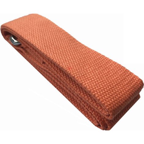 Sangle De Yoga - 250 Cm X 3 Cm - Boucles Métalliques En Forme De D - Pour Étirements, Thérapie Physique Et Fitness - 1 Pièce (1/5)