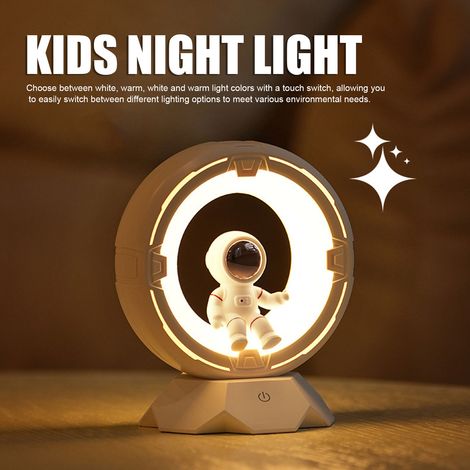 Lámpara de pie recargable por USB, ABS, PC y silicona, luz LED, 3 temperaturas de color, blanca. (1/5)