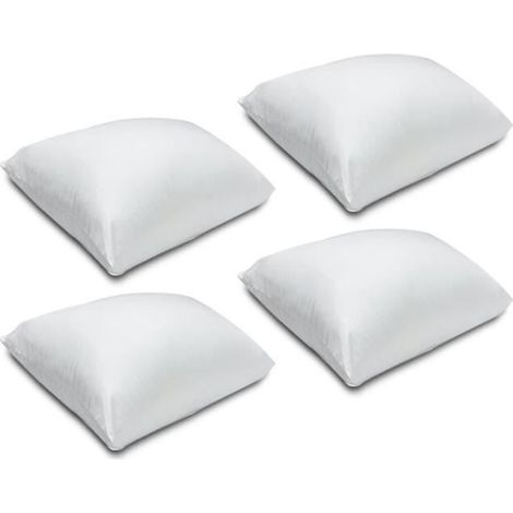 Set de 4 oreillers - JUANIO - JUANIO - 60 x 60 cm - Viscoélastique - Anti-acarien (1/3)