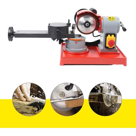 Kreis Sägeblatt Schärfgerät Schärfmaschine Saw Blade Sharpener Wassermühle 370W